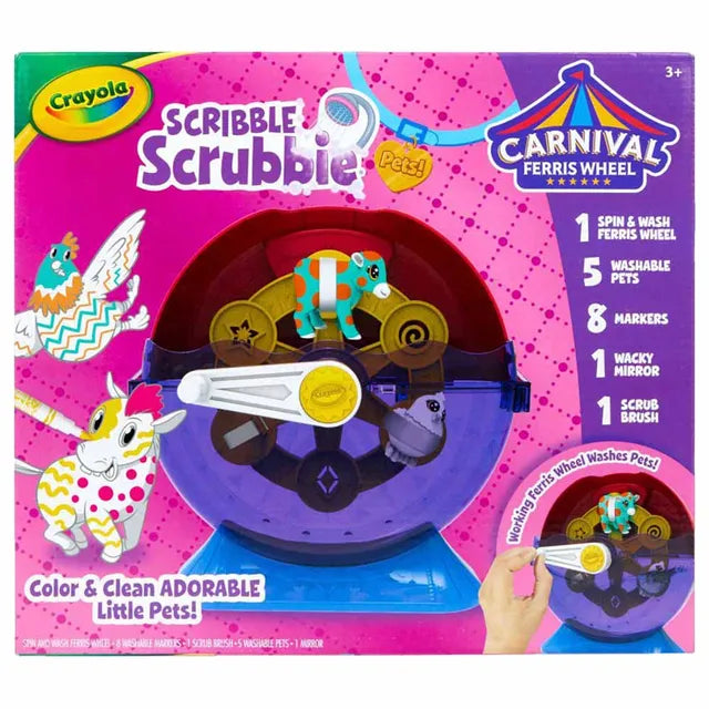 Crayola Scribble Scrubbie Carnival Playset - Laadlee