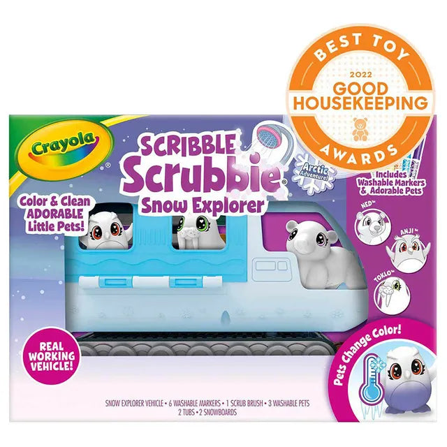 Crayola Scribble Scrubbie Snow Explorer - Laadlee