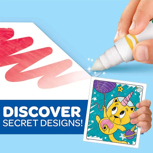 Crayola Coloring Pages & Markers - Uni Creatures