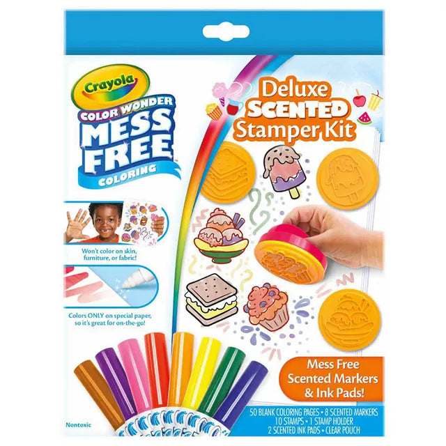 Crayola Color Wonder Deluxe Scented Stamper Kit - Laadlee