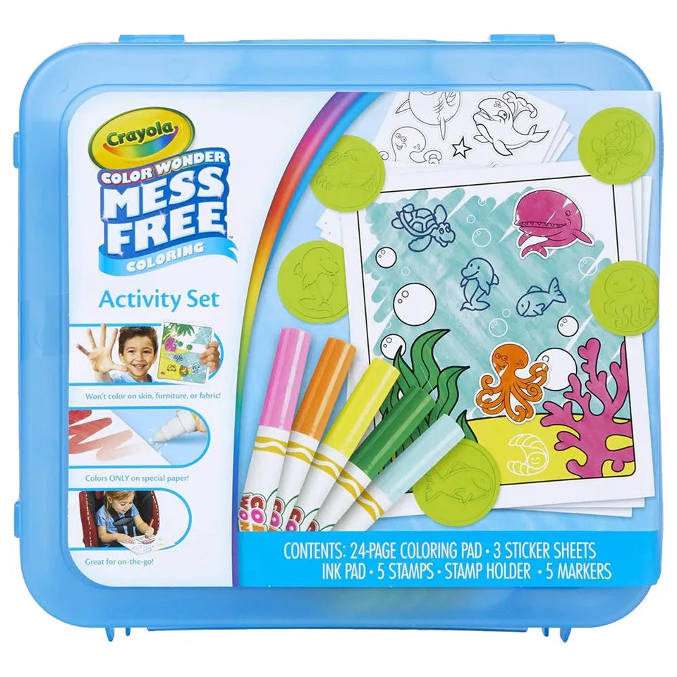 Crayola Color Wonder Mess Free Coloring Activity Set - Laadlee