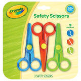 Crayola My First Crayola Safety Scissors - Pack of 3 - Laadlee