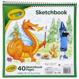 Crayola Spiral-bound Sketchbook - 40 pages - Laadlee