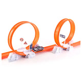 D-Power Ejection DIY Track Set & Colour Changing Car - 62Pcs - Laadlee