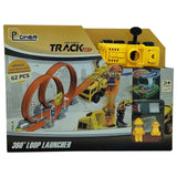 D-Power Ejection DIY Track Set & Colour Changing Car - 62Pcs - Laadlee