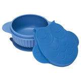 InnoGio - Gio Owl Bowl with Lid - Blue - Laadlee