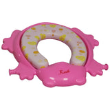 Karibu Frog Shape Cushion Potty seat with Ladder - Pink - Laadlee