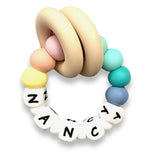 Desert Chomps Personalized Teether Vera - Rainbow
