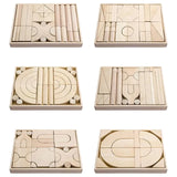 Viga Wooden Block - 6 Trays Set #2