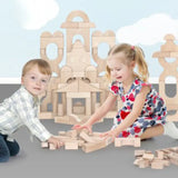 Viga Wooden Block - 6 Trays Set #2