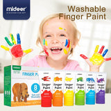 Mideer Finger Paint - Pack of 8