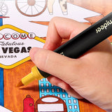 Mideer Oil Based Dual Tip Markers - Pack of 108