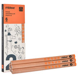 Mideer Triangular Pencil 2B - 6 pcs