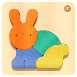 Mideer Mini Wooden Puzzle - Rabbit