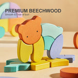 Mideer Mini Wooden Puzzle - Rabbit
