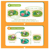 Mideer Hopscotch Sticker Set - Frog