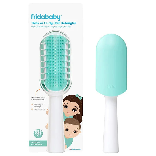 Frida Baby - Thick or Curly Hair Detangling Kids Brush - Laadlee