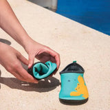 Bbluv Shooz Protective Water Shoes Large - Aqua - Laadlee
