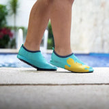 Bbluv Shooz Protective Water Shoes Large - Aqua - Laadlee