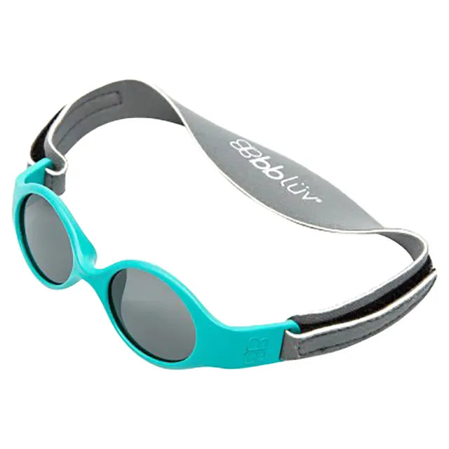 Bbluv Solar Mini Unbreakable 2-Step Evolving Sunglasses - Aqua - Laadlee