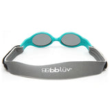 Bbluv Solar Mini Unbreakable 2-Step Evolving Sunglasses - Aqua - Laadlee