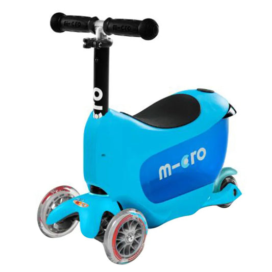 Micro Mini2go Deluxe Scooter - Blue - Laadlee