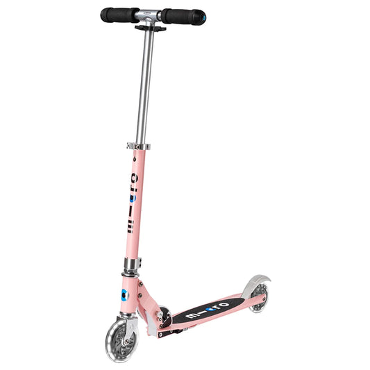 Micro Sprite Scooter WIth LED Wheels - Neon Rose - Laadlee