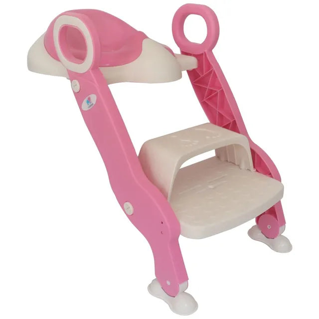 TheKiddoz Steps Baby Potty Traning Seat - Pink - Laadlee