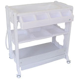 TheKiddoz Changing Table with Bathtub - Circles - Laadlee