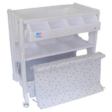 TheKiddoz Changing Table with Bathtub - Star - Laadlee