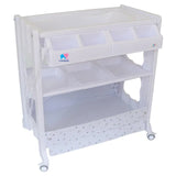 TheKiddoz Changing Table with Bathtub - Star - Laadlee