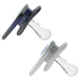 Dr. Brown's Advantage Stage 1 Glow In The Dark Pacifier- Pack of 2 - Blue - Laadlee