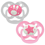 Dr. Brown's Stage 2 Advantage Pacifier - Pack of 2 - Pink - Laadlee