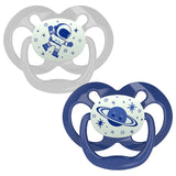 Dr. Brown's Stage 2 Advantage Pacifier - Pack of 2 - Blue - Laadlee