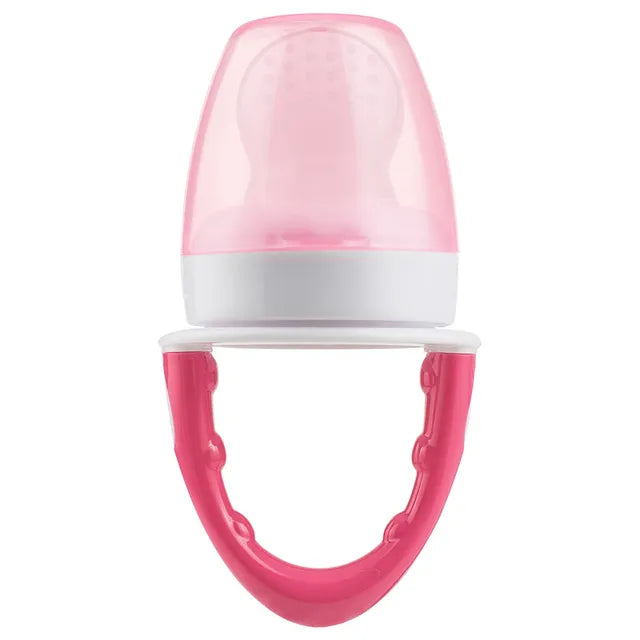 Dr. Brown's Fresh Firsts Silicone Feeder - Pink - Laadlee