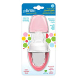 Dr. Brown's Fresh Firsts Silicone Feeder - Pink - Laadlee