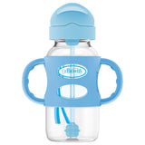 Dr. Brown's PP Wide Neck Options+ Blue Rainbows Bottle with Sippy Spout 270ml - Laadlee