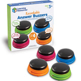 Learning Resources Recordable Answer Buzzers (Set Of 4)