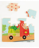 Andreu Toys 4 Puzzles Diorama Transport - Laadlee
