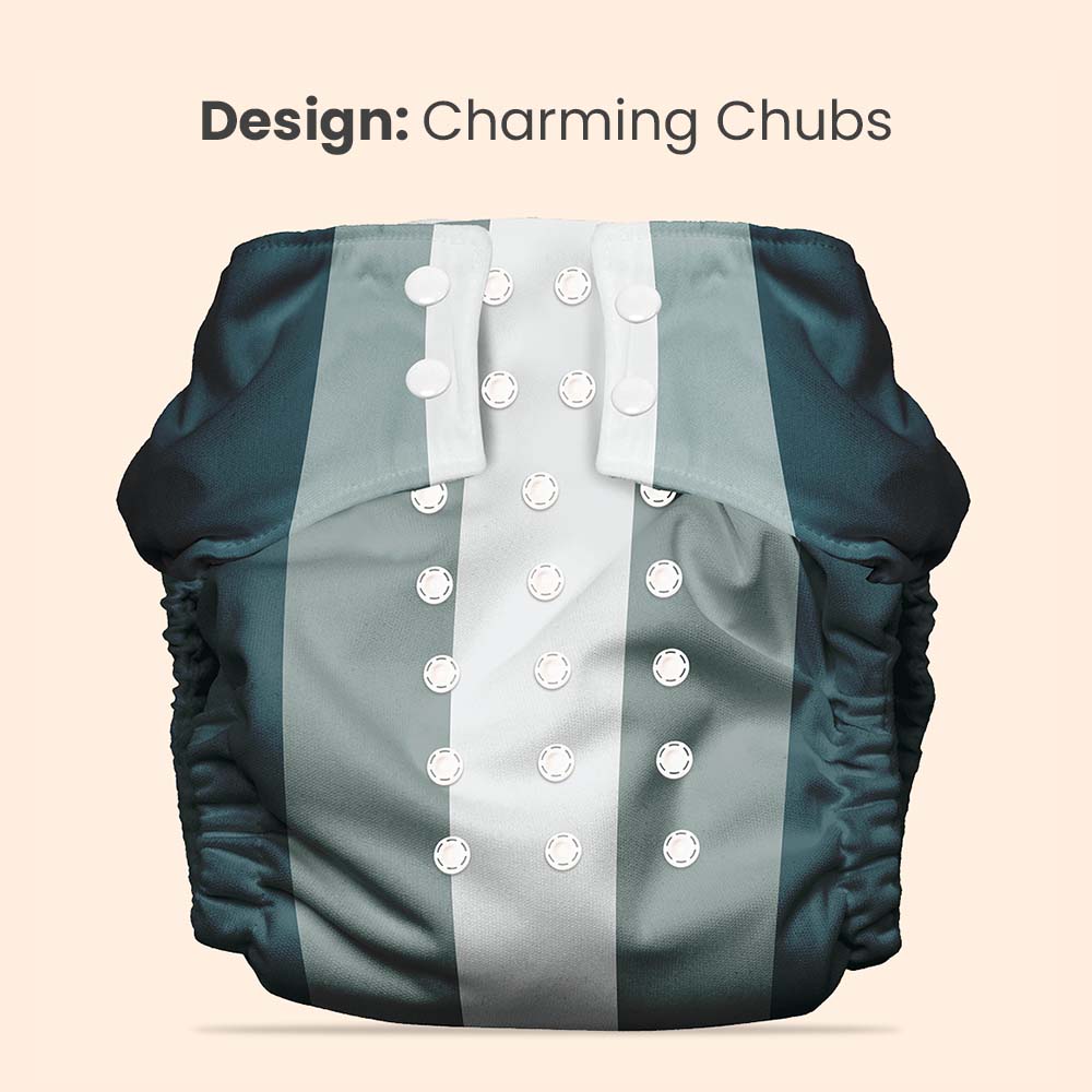 Mother Sparsh Plant Powered Cloth Diaper - Charming Chubs - Laadlee