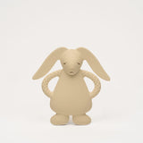 Moonie Natural Rubber Teether Bunny - Sand