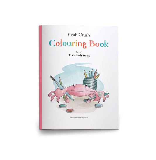 The Crush Series Colouring Book - Crab Crush - Laadlee