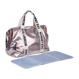 Childhome Mommy Bag Signature Party Large - Silver