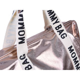 Childhome Mommy Bag Signature Party Large - Silver
