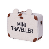 Childhome Mini Traveller Kids Suitcase Teddy - Off white