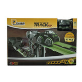 D-Power Vertical Climb DIY Stunt Car Track Set - 47Pc - Laadlee