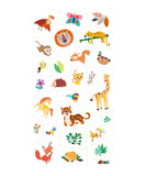 Avenir Tattoo Sticker - Jungle Animal Series - 50pc - Laadlee