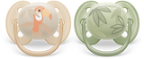 Philips Avent Ultra Soft Pacifier 0M-6M Boy - 2 Pcs