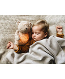 Moonie Organic Humming Bear Friend with Lamp - Sand Natur