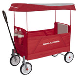 Radio Flyer 3 In 1 Ez Fold Wagon With Canopy